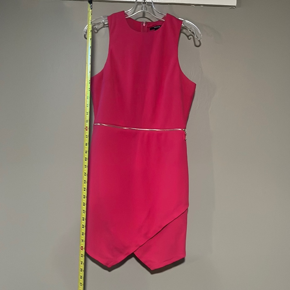 Naven Hot Pink Mini Dress